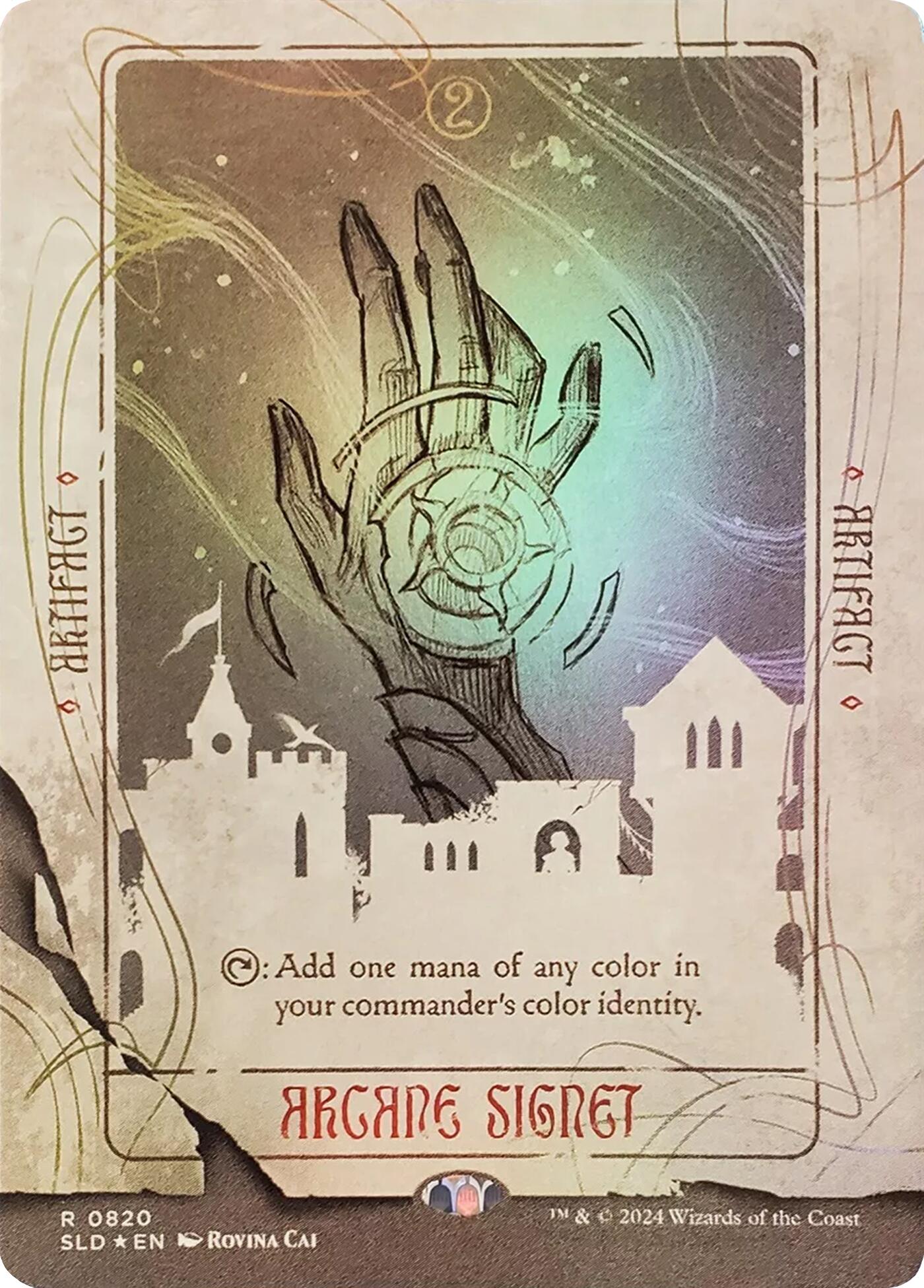 Arcane Signet (0820) (Rainbow Foil) [Secret Lair Drop Series] | Game Master's Emporium (The New GME)