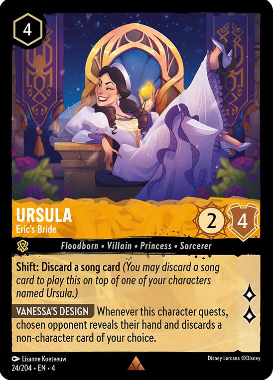 Ursula - Eric's Bride (24/204) [Ursula's Return] | Game Master's Emporium (The New GME)