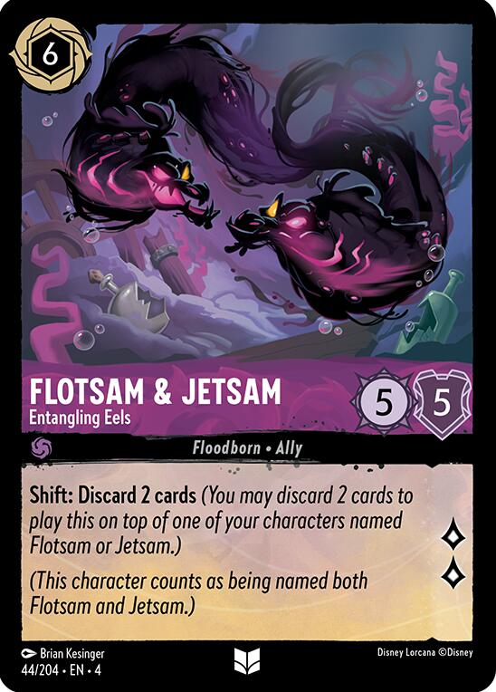 Flotsam & Jetsam - Entangling Eels (44/204) [Ursula's Return] | Game Master's Emporium (The New GME)