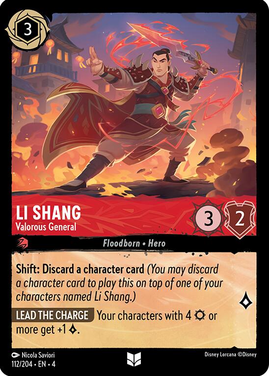 Li Shang - Valorous General (112/204) [Ursula's Return] | Game Master's Emporium (The New GME)