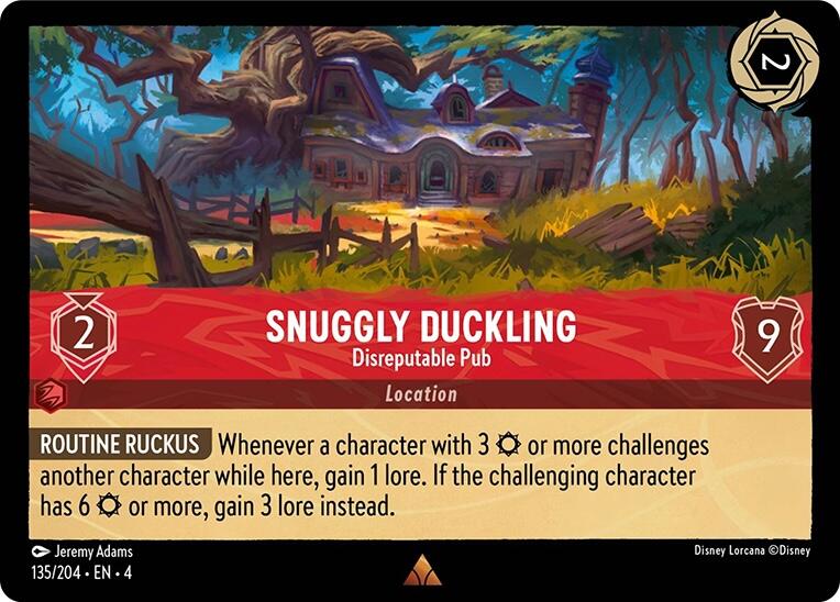 Snuggly Duckling - Disreputable Pub (135/204) [Ursula's Return] | Game Master's Emporium (The New GME)