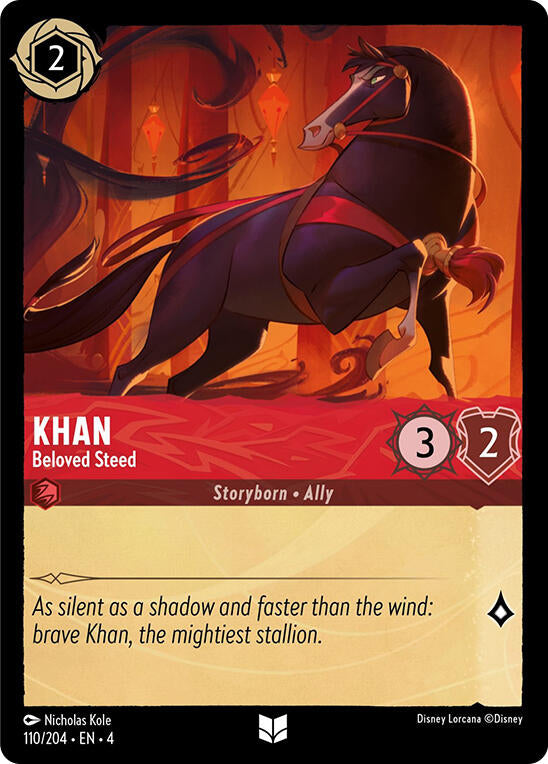 Khan - Beloved Steed (110/204) [Ursula's Return] | Game Master's Emporium (The New GME)