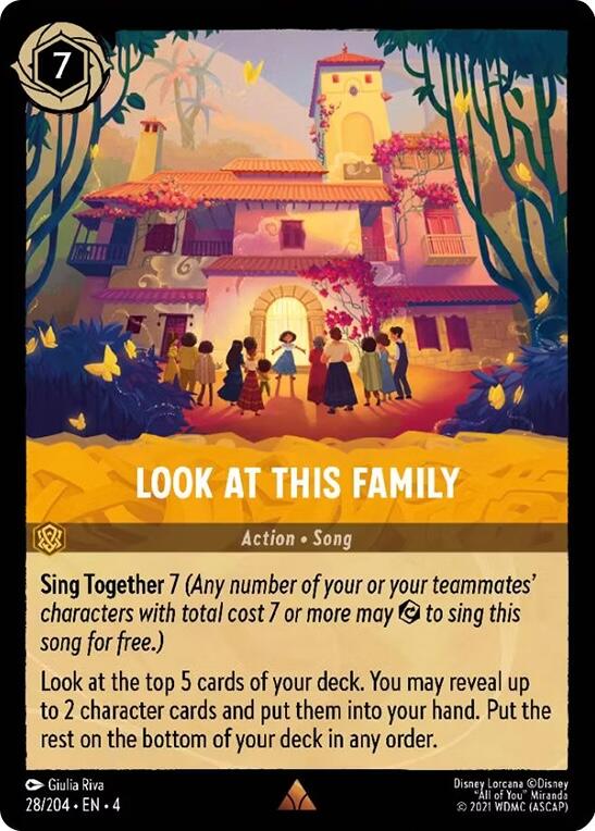 Look at this Family (28/204) [Ursula's Return] | Game Master's Emporium (The New GME)
