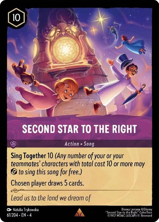 Second Star to the Right (61/204) [Ursula's Return] | Game Master's Emporium (The New GME)