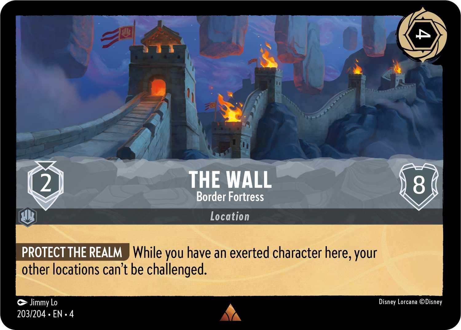 The Wall - Border Fortress (203/204) [Ursula's Return] | Game Master's Emporium (The New GME)