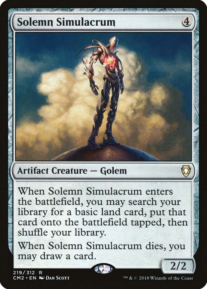 Solemn Simulacrum (219/312) [Commander Anthology Volume II] | Game Master's Emporium (The New GME)