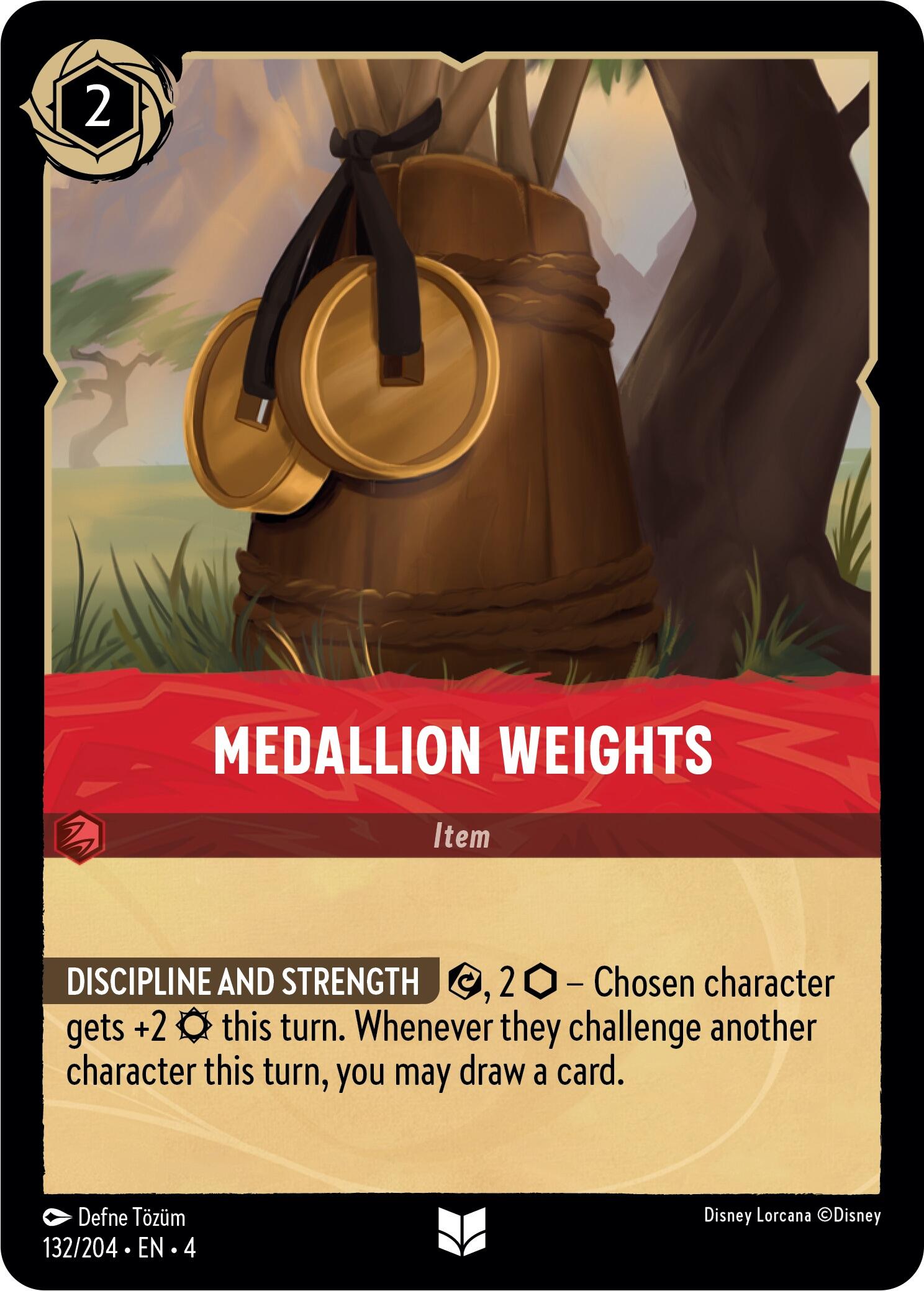 Medallion Weights (132/204) [Ursula's Return] | Game Master's Emporium (The New GME)