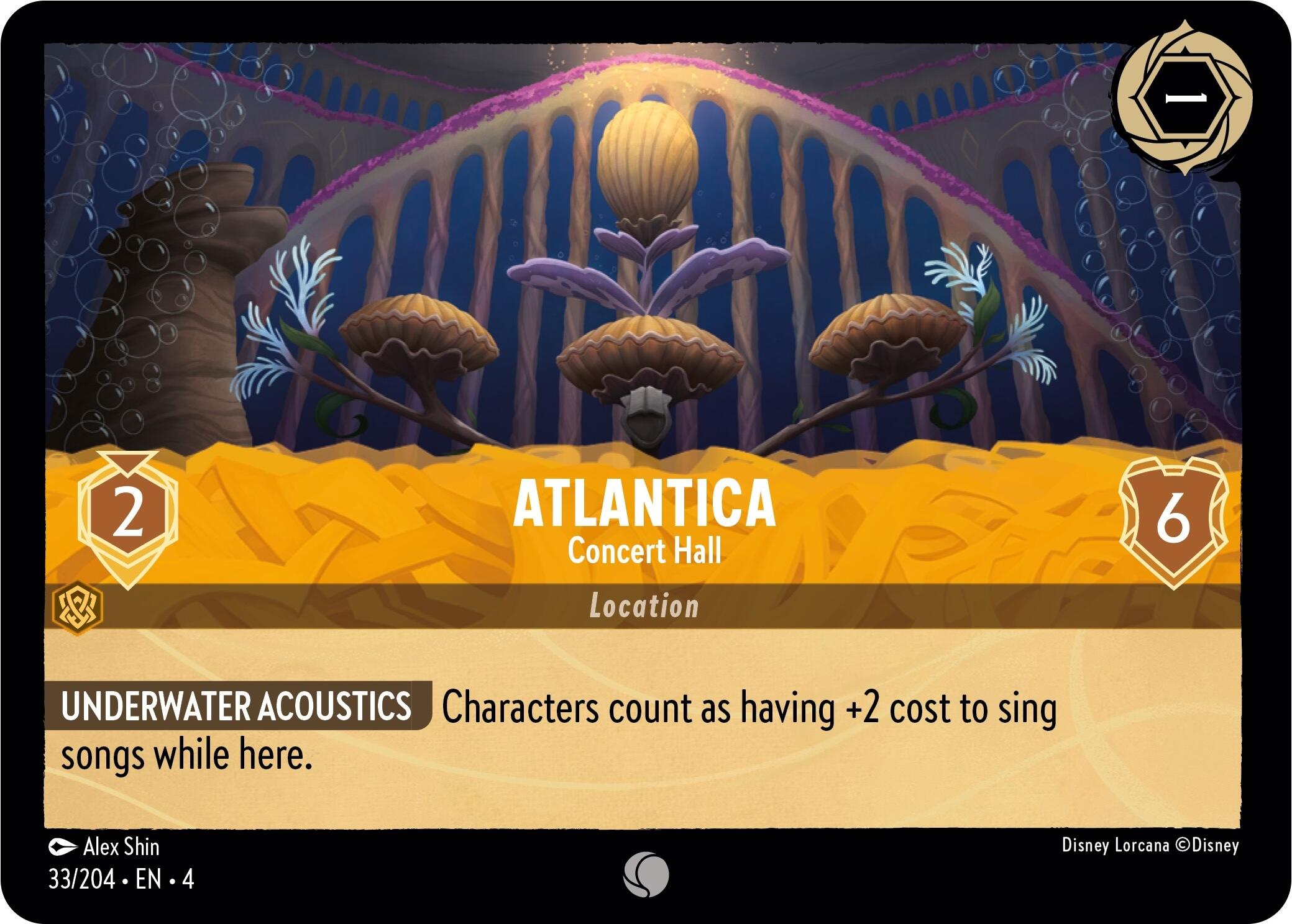 Atlantica - Concert Hall (33/204) [Ursula's Return] | Game Master's Emporium (The New GME)