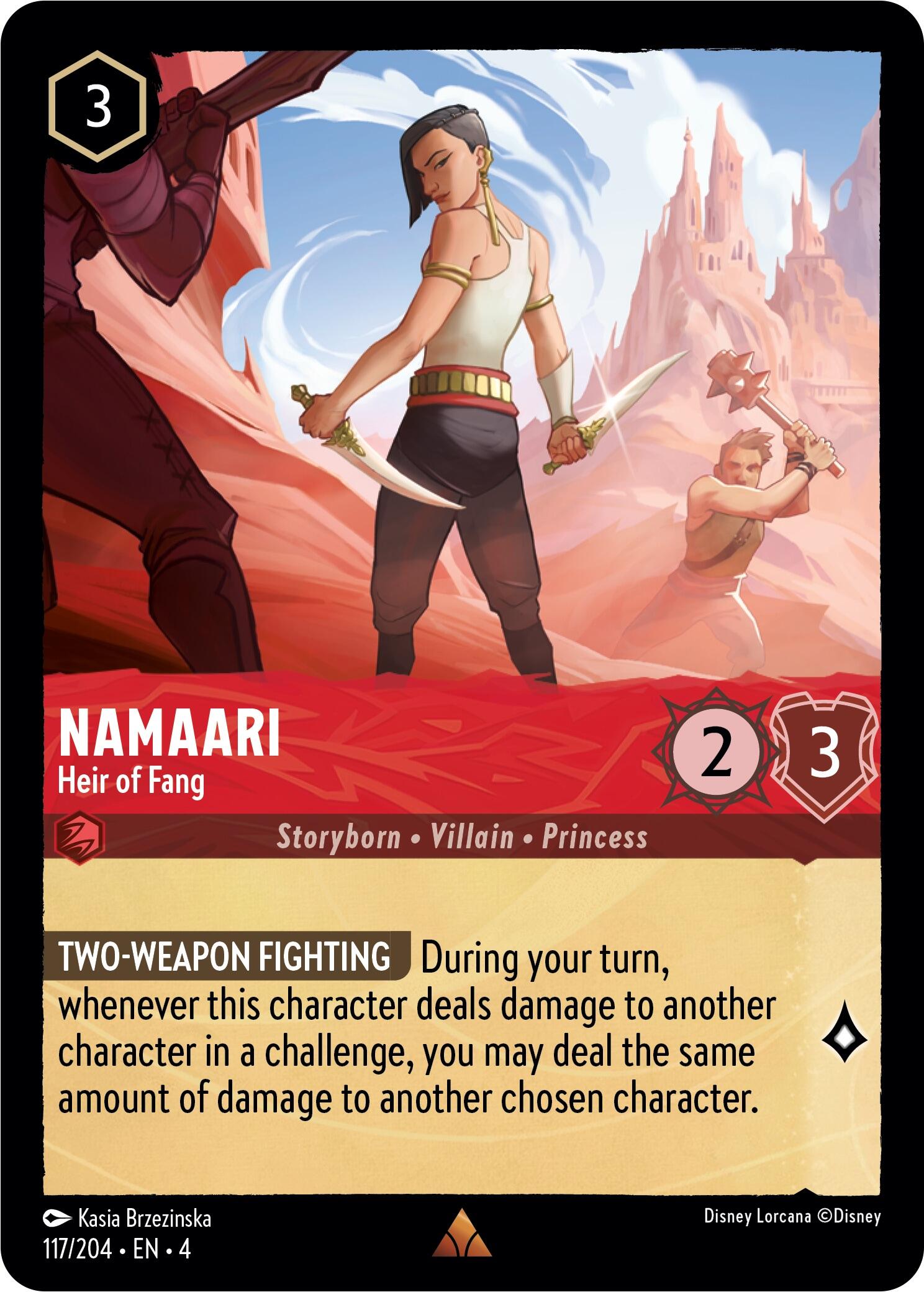 Namaari - Heir of Fang (117/204) [Ursula's Return] | Game Master's Emporium (The New GME)