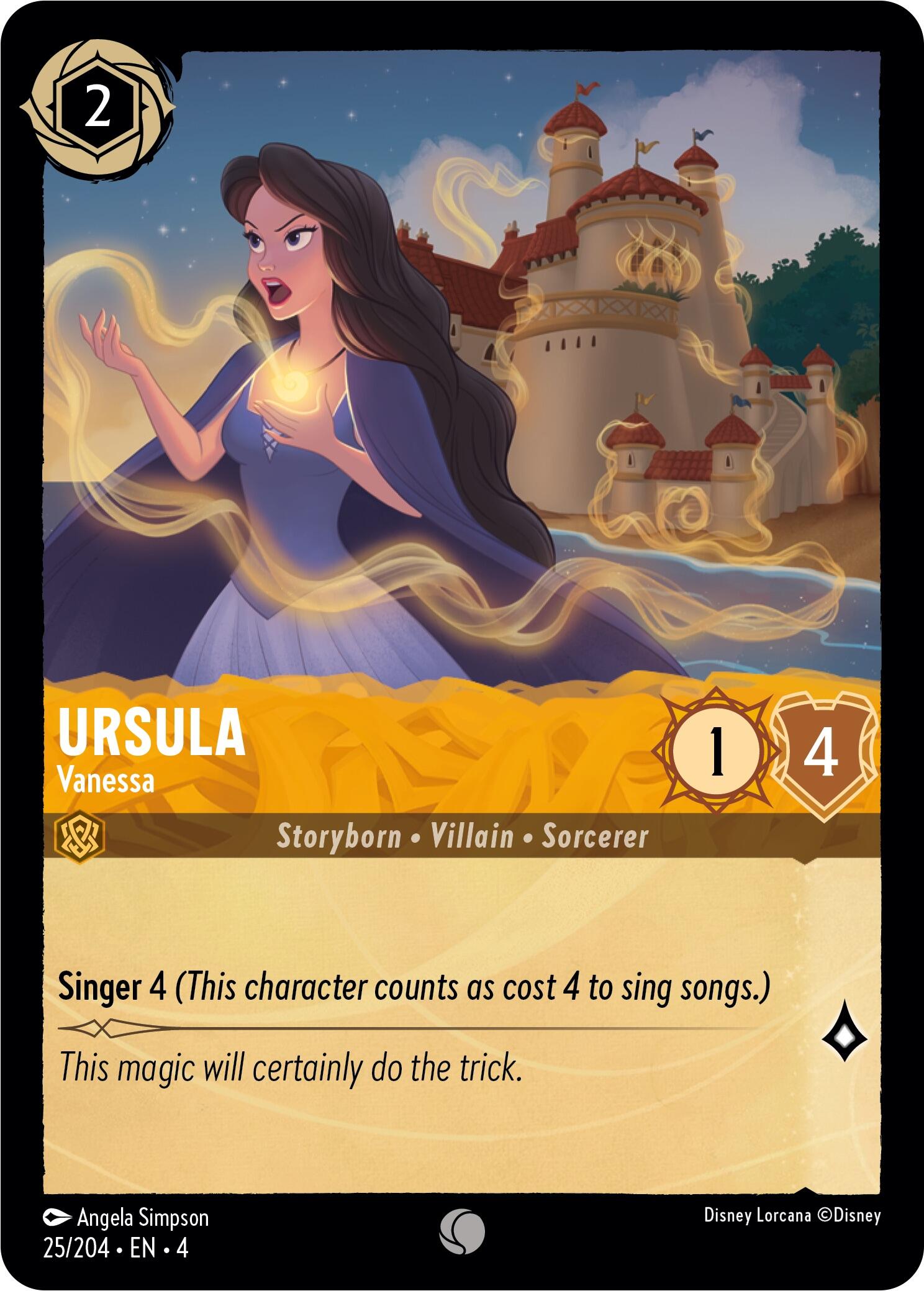 Ursula - Vanessa (25/204) [Ursula's Return] | Game Master's Emporium (The New GME)
