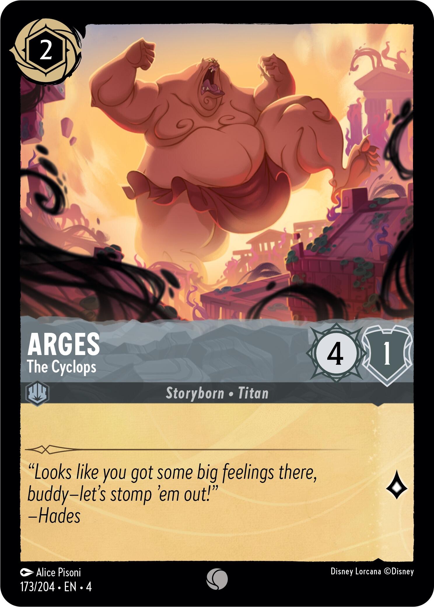 Arges - The Cyclops (173/204) [Ursula's Return] | Game Master's Emporium (The New GME)