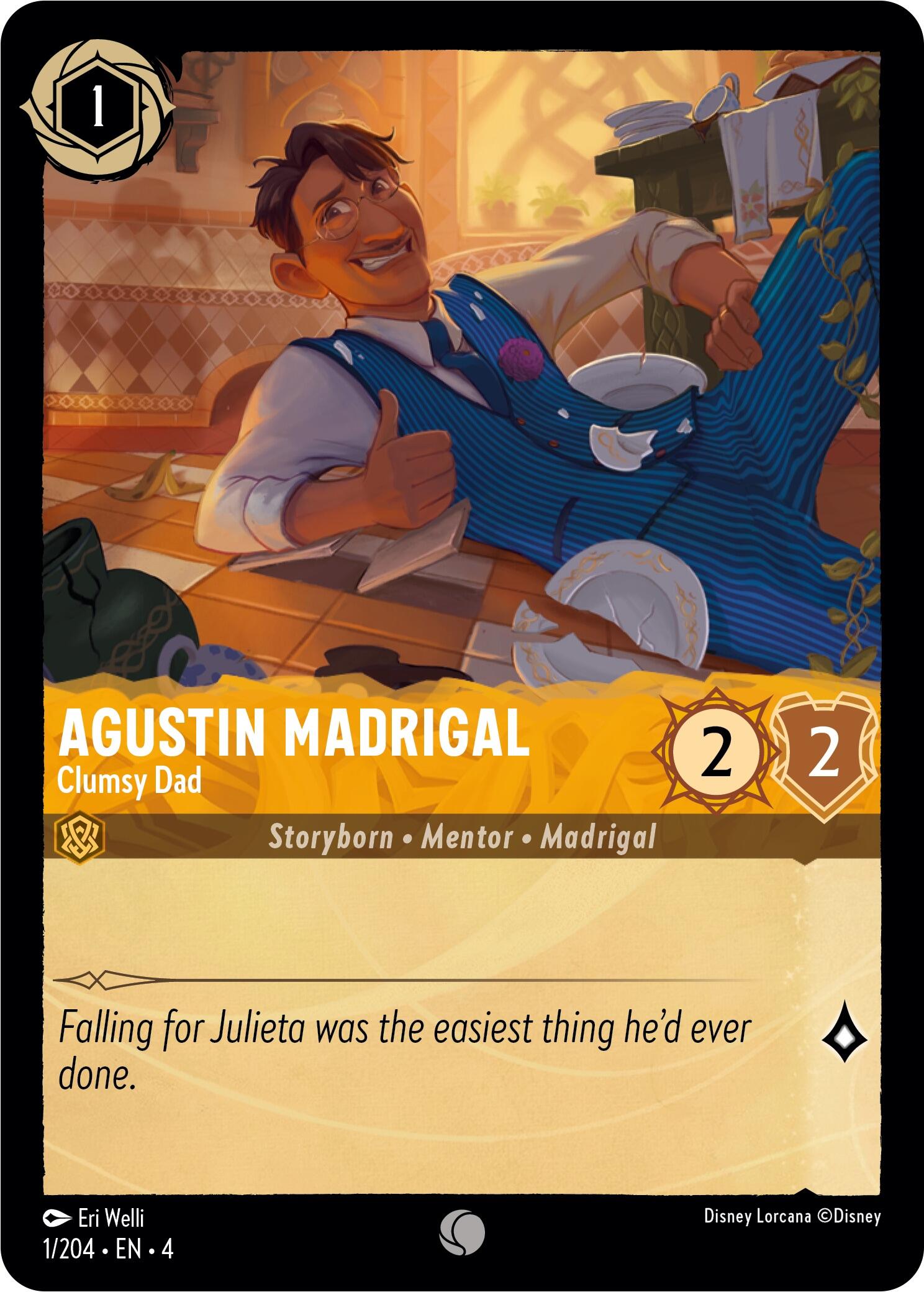 Agustin Madrigal - Clumsy Dad (1/204) [Ursula's Return] | Game Master's Emporium (The New GME)