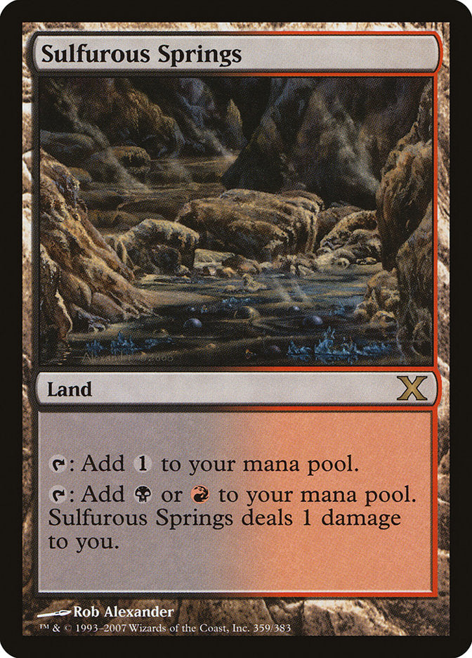 Sulfurous Springs [Tenth Edition] | Game Master's Emporium (The New GME)
