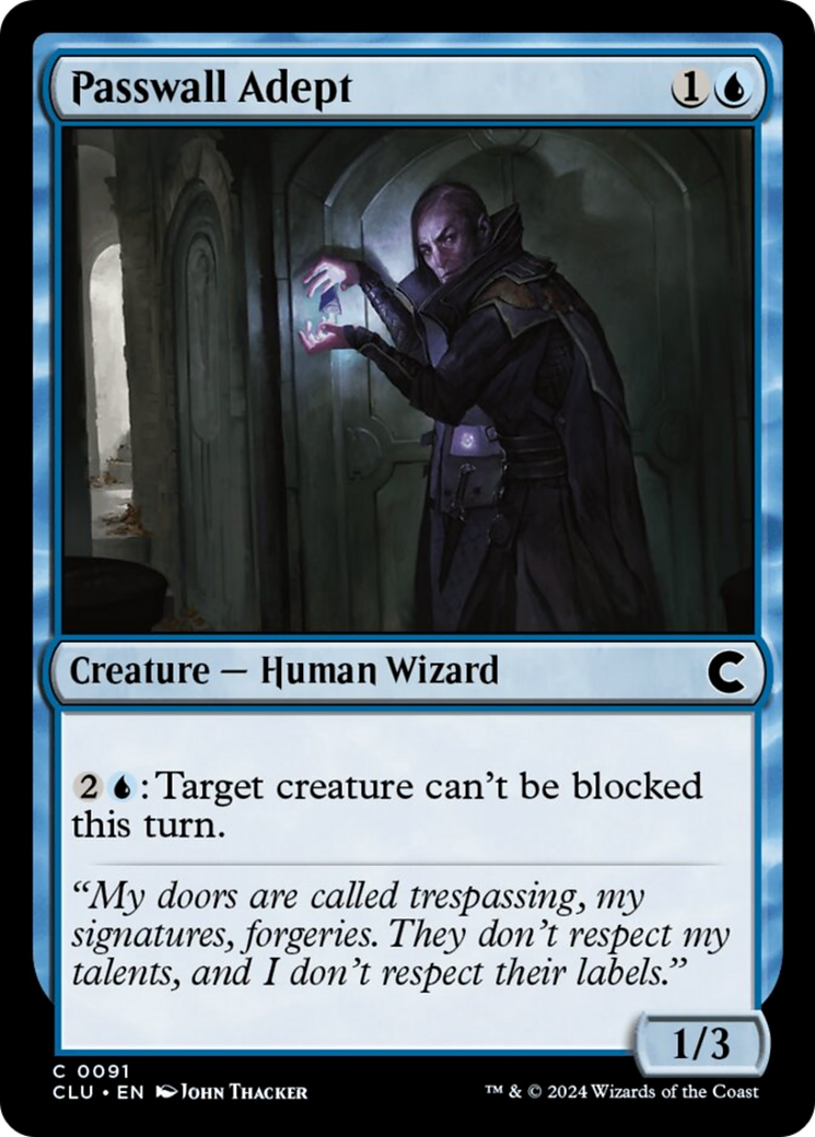 Passwall Adept [Ravnica: Clue Edition] | Game Master's Emporium (The New GME)