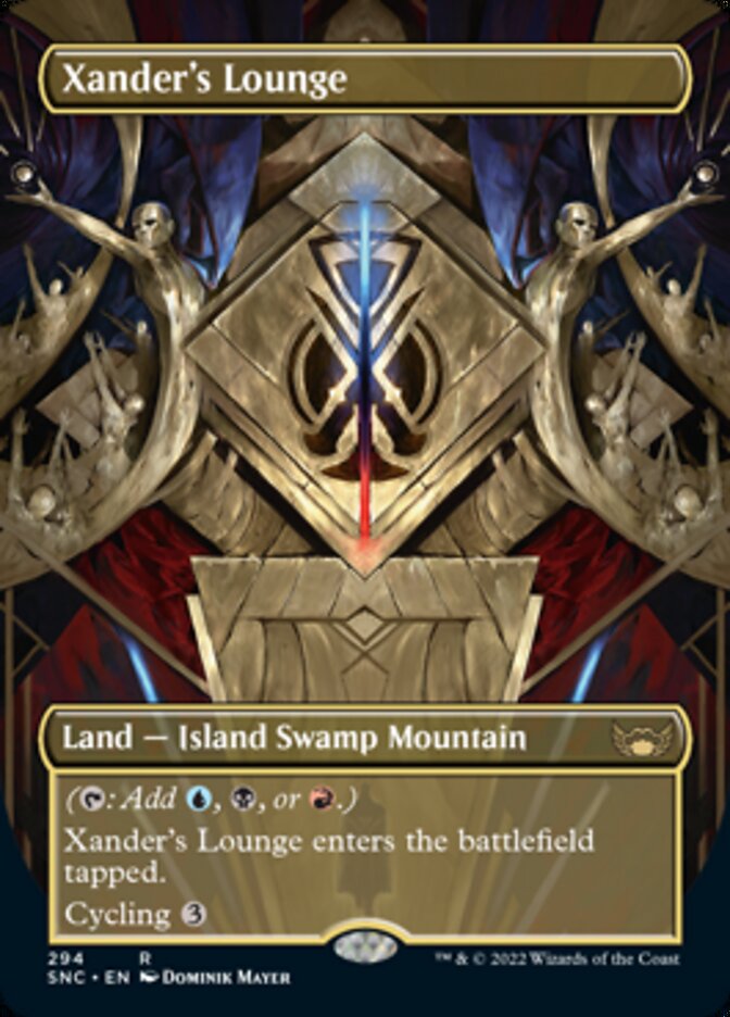 Xander's Lounge (Borderless Alternate Art) [Streets of New Capenna] | Game Master's Emporium (The New GME)