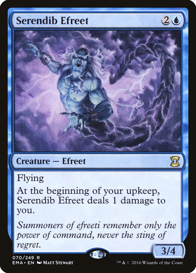 Serendib Efreet [Eternal Masters] | Game Master's Emporium (The New GME)