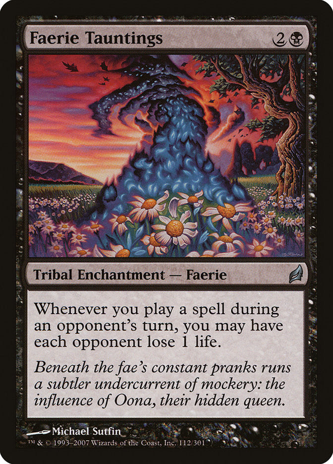 Faerie Tauntings [Lorwyn] | Game Master's Emporium (The New GME)