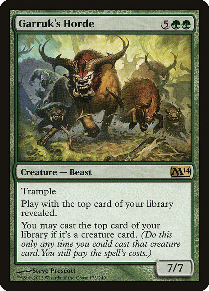 Garruk's Horde [Magic 2014] | Game Master's Emporium (The New GME)