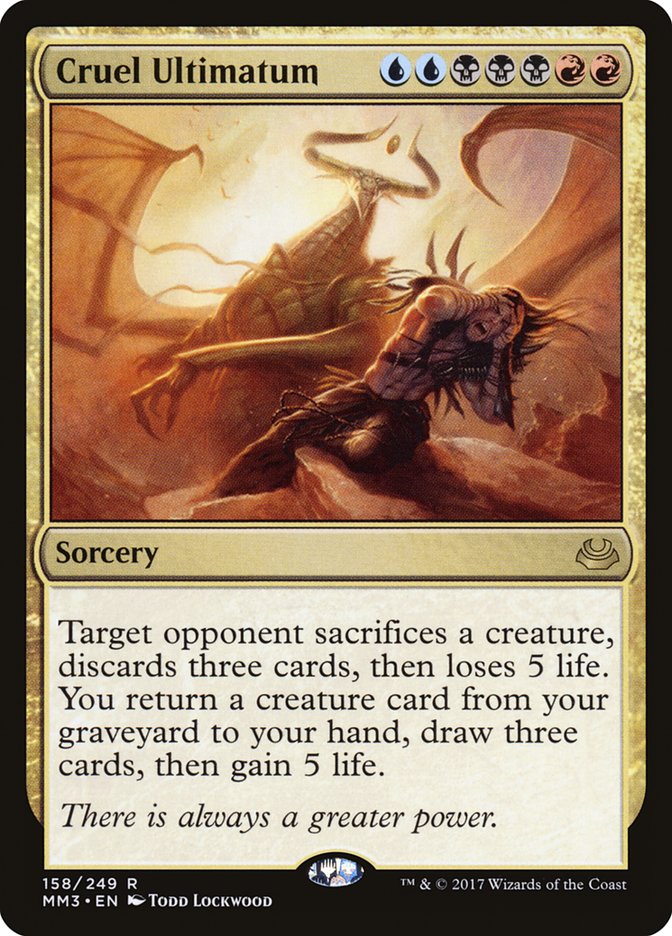 Cruel Ultimatum [Modern Masters 2017] | Game Master's Emporium (The New GME)