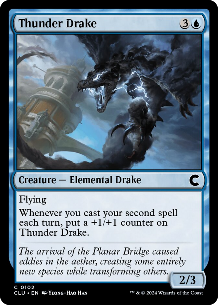 Thunder Drake [Ravnica: Clue Edition] | Game Master's Emporium (The New GME)