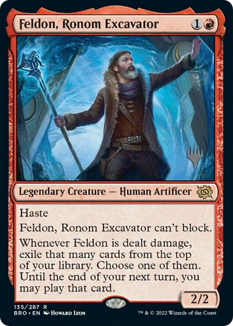 Feldon, Ronom Excavator (Promo Pack) [The Brothers' War Promos] | Game Master's Emporium (The New GME)
