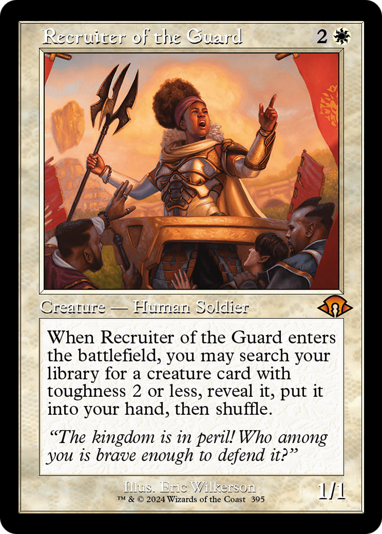 Recruiter of the Guard (Retro) [Modern Horizons 3] | Game Master's Emporium (The New GME)