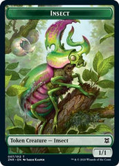 Human // Insect Double-Sided Token [Challenger Decks 2021 Tokens] | Game Master's Emporium (The New GME)