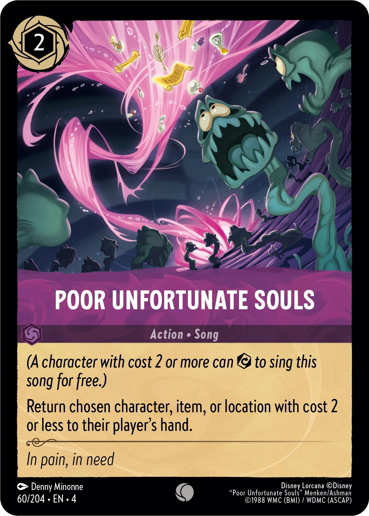 Poor Unfortunate Souls (60/204) [Ursula's Return] | Game Master's Emporium (The New GME)