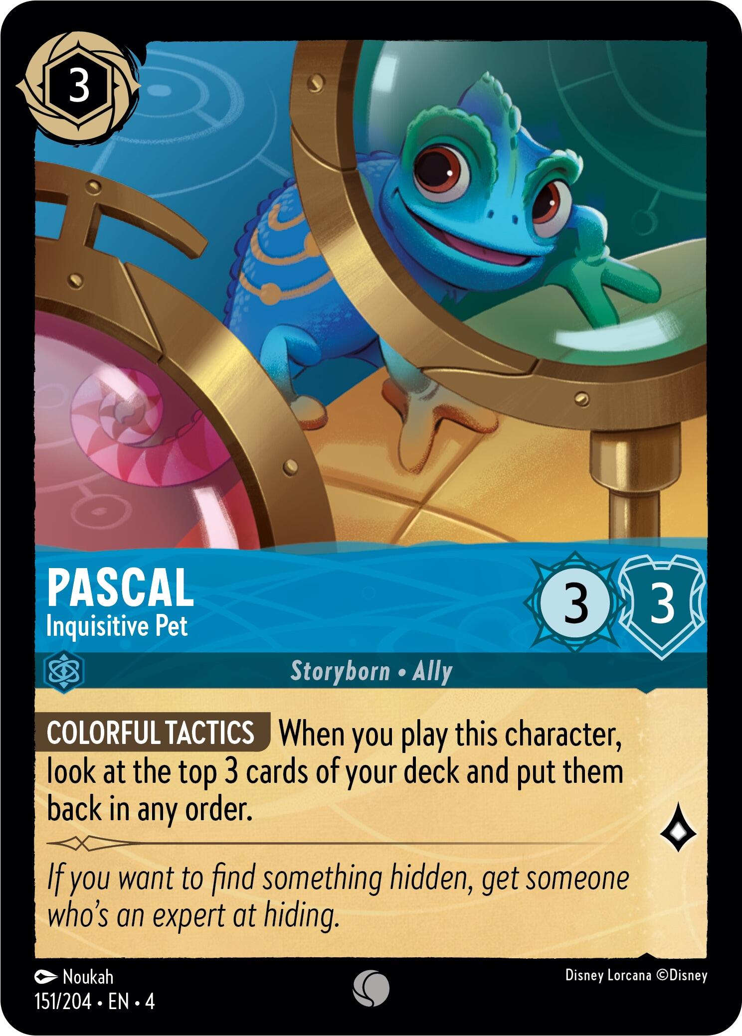 Pascal - Inquisitive Pet (151/204) [Ursula's Return] | Game Master's Emporium (The New GME)
