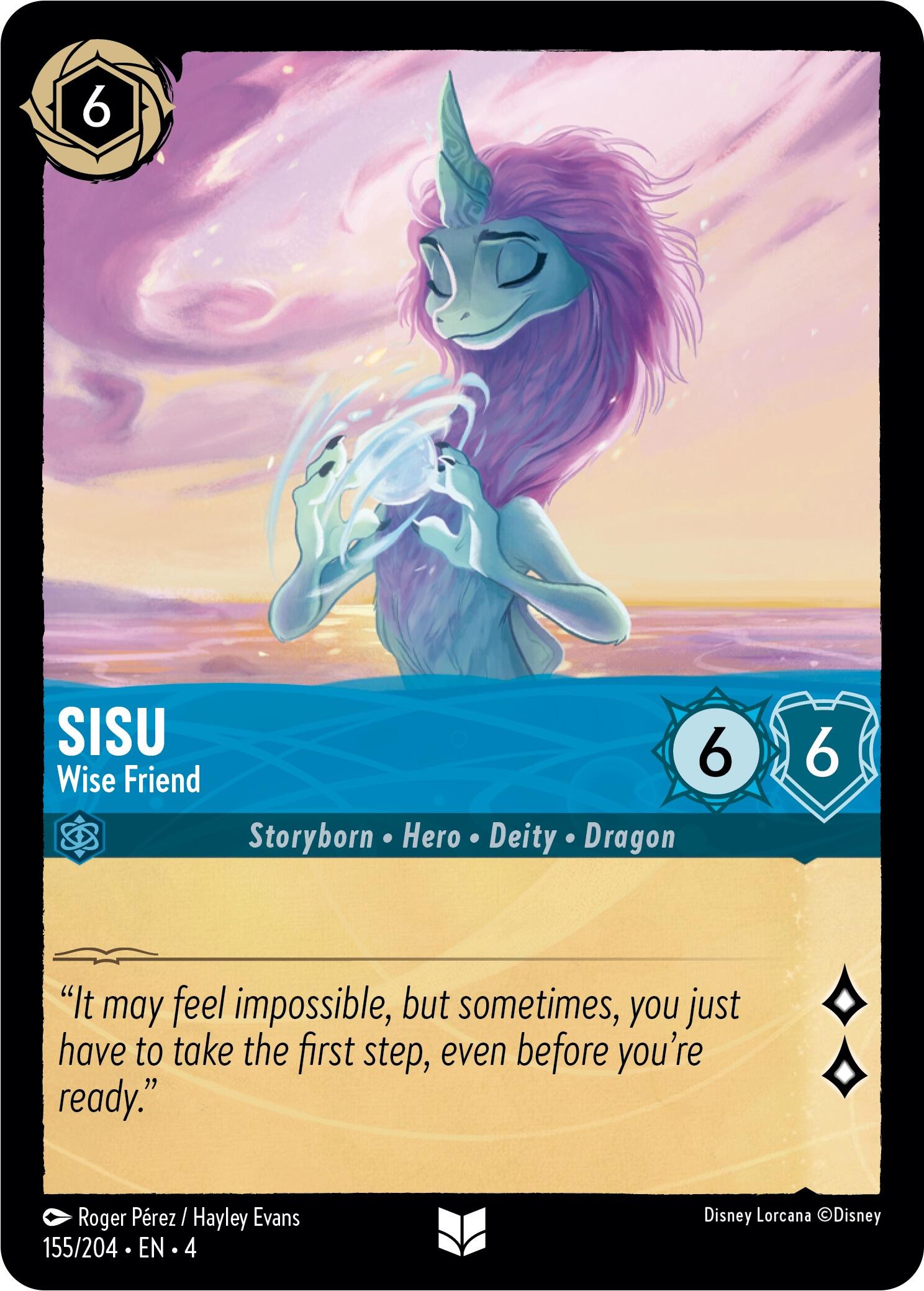 Sisu - Wise Friend (155/204) [Ursula's Return] | Game Master's Emporium (The New GME)