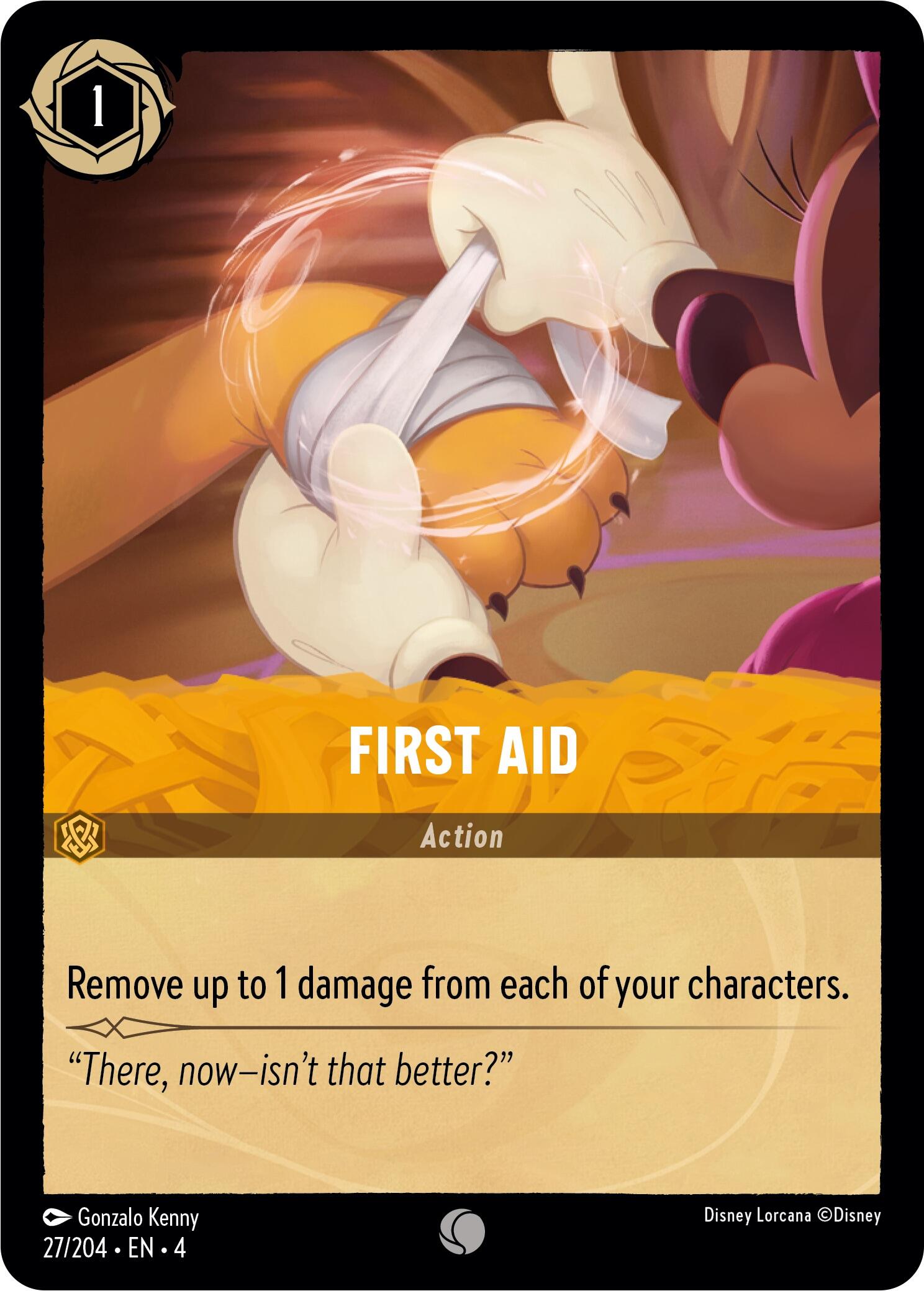 First Aid (27/204) [Ursula's Return] | Game Master's Emporium (The New GME)