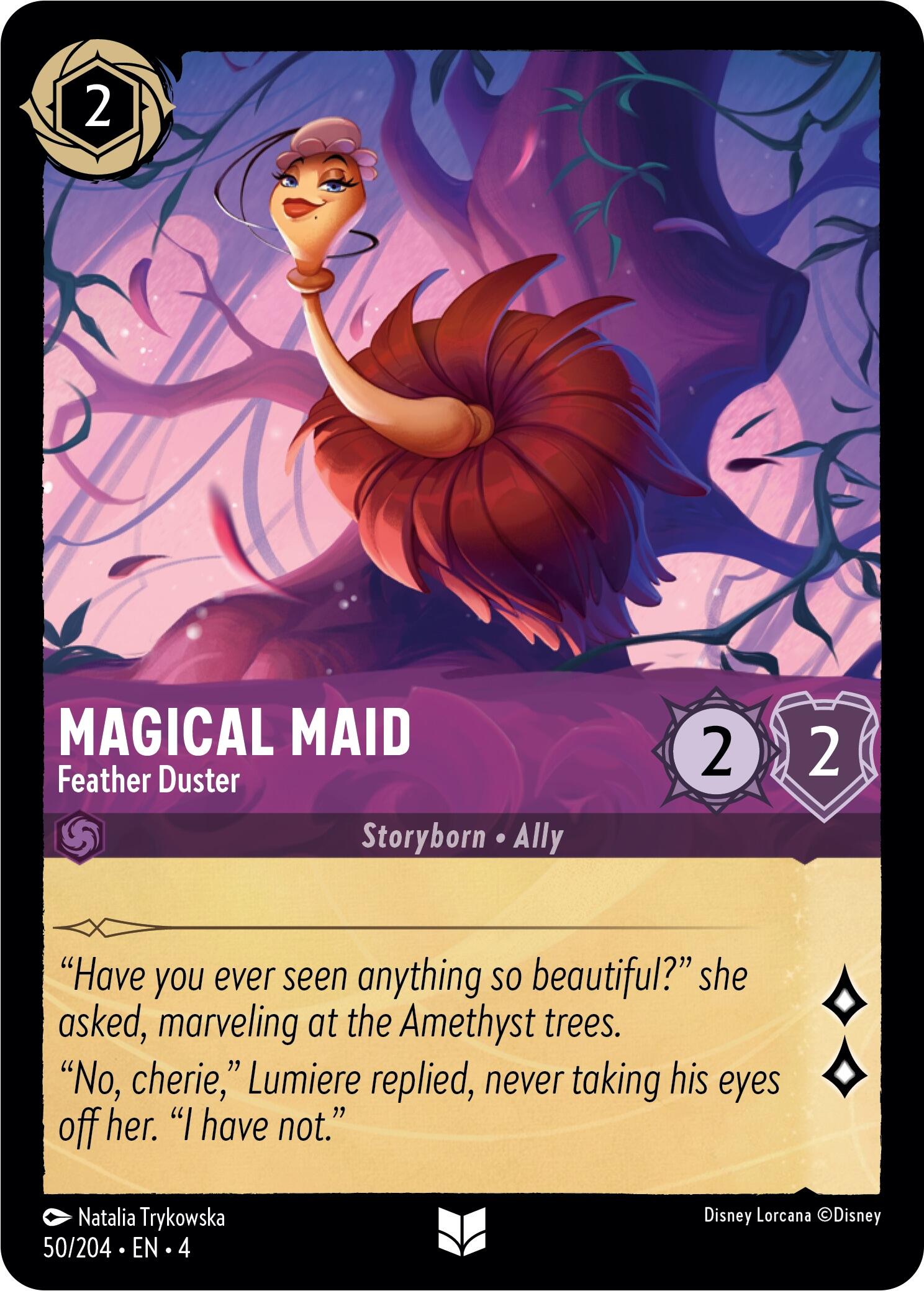 Magical Maid - Feather Duster (50/204) [Ursula's Return] | Game Master's Emporium (The New GME)