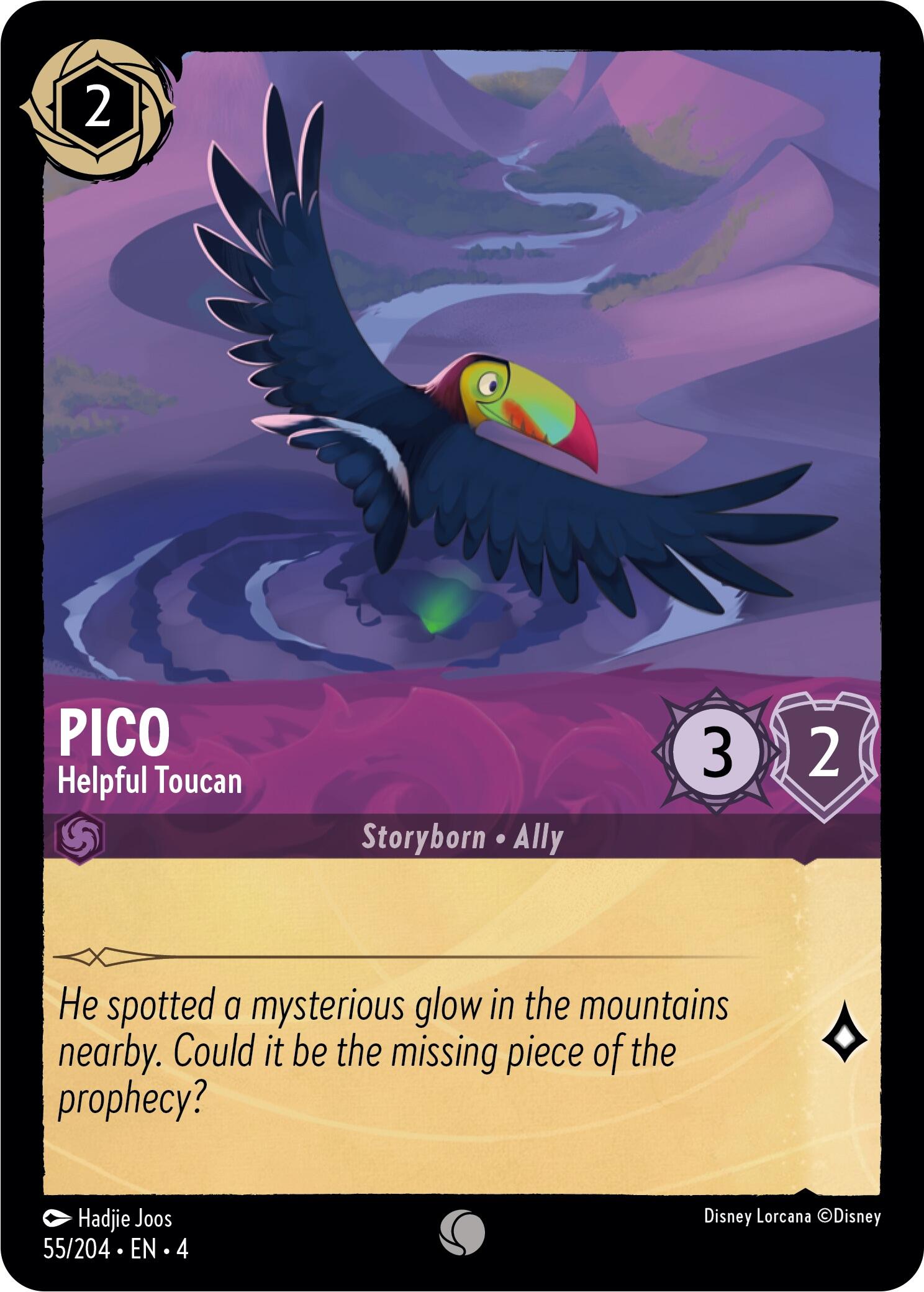 Pico - Helpful Toucan (55/204) [Ursula's Return] | Game Master's Emporium (The New GME)