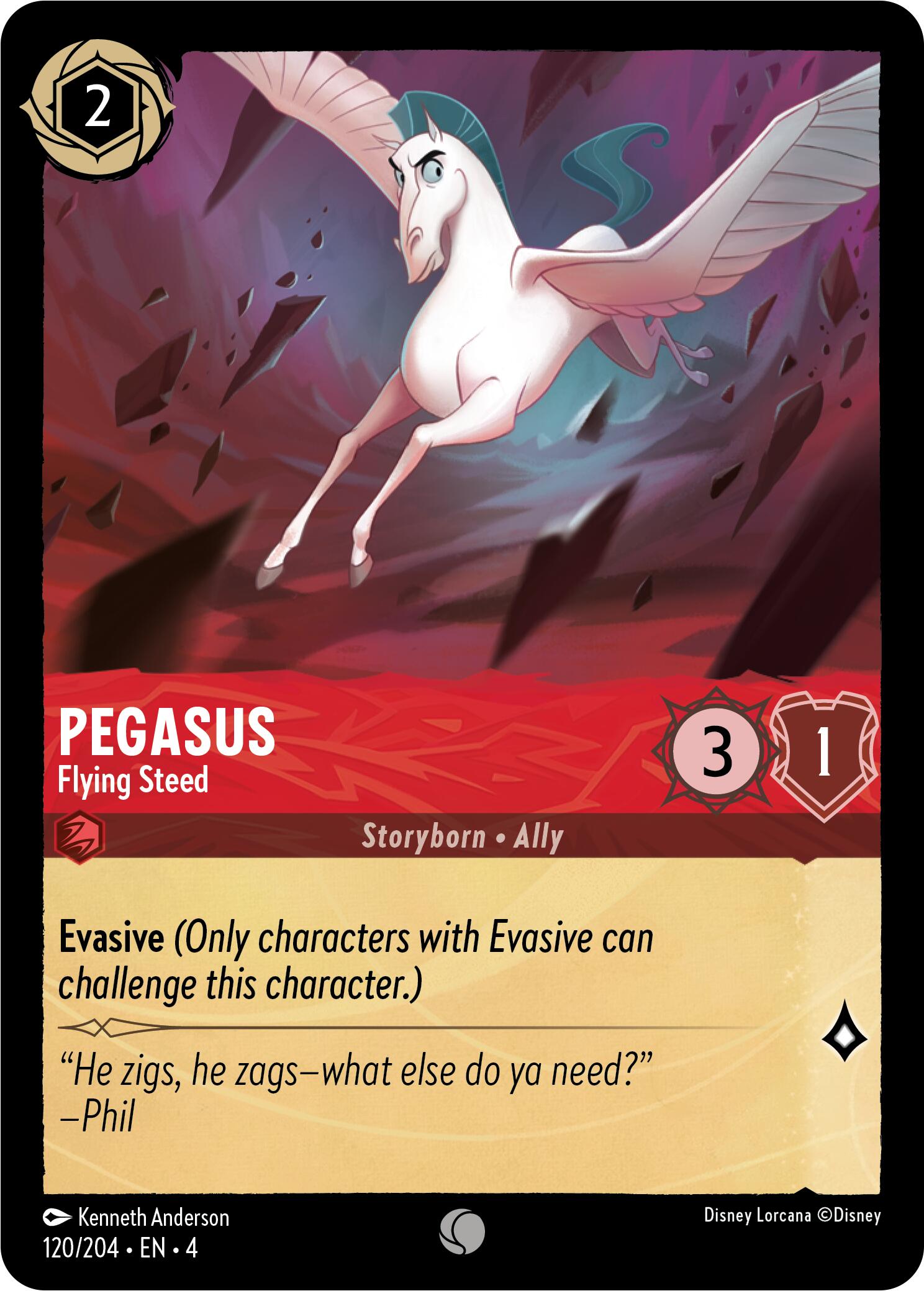 Pegasus - Flying Steed (120/204) [Ursula's Return] | Game Master's Emporium (The New GME)