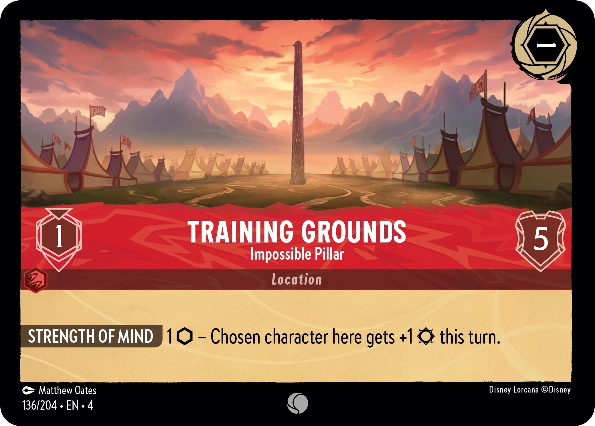 Training Grounds - Impossible Pillar (136/204) [Ursula's Return] | Game Master's Emporium (The New GME)