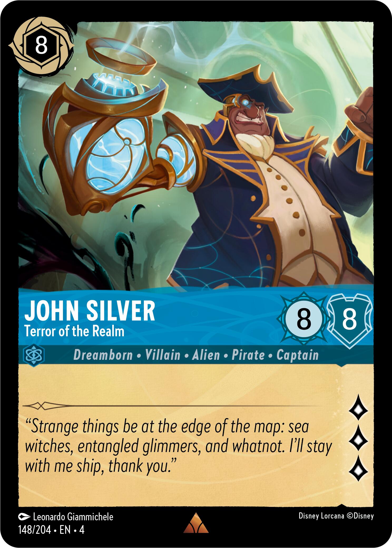 John Silver Terror of the Realm (148/204) [Ursula's Return] | Game Master's Emporium (The New GME)
