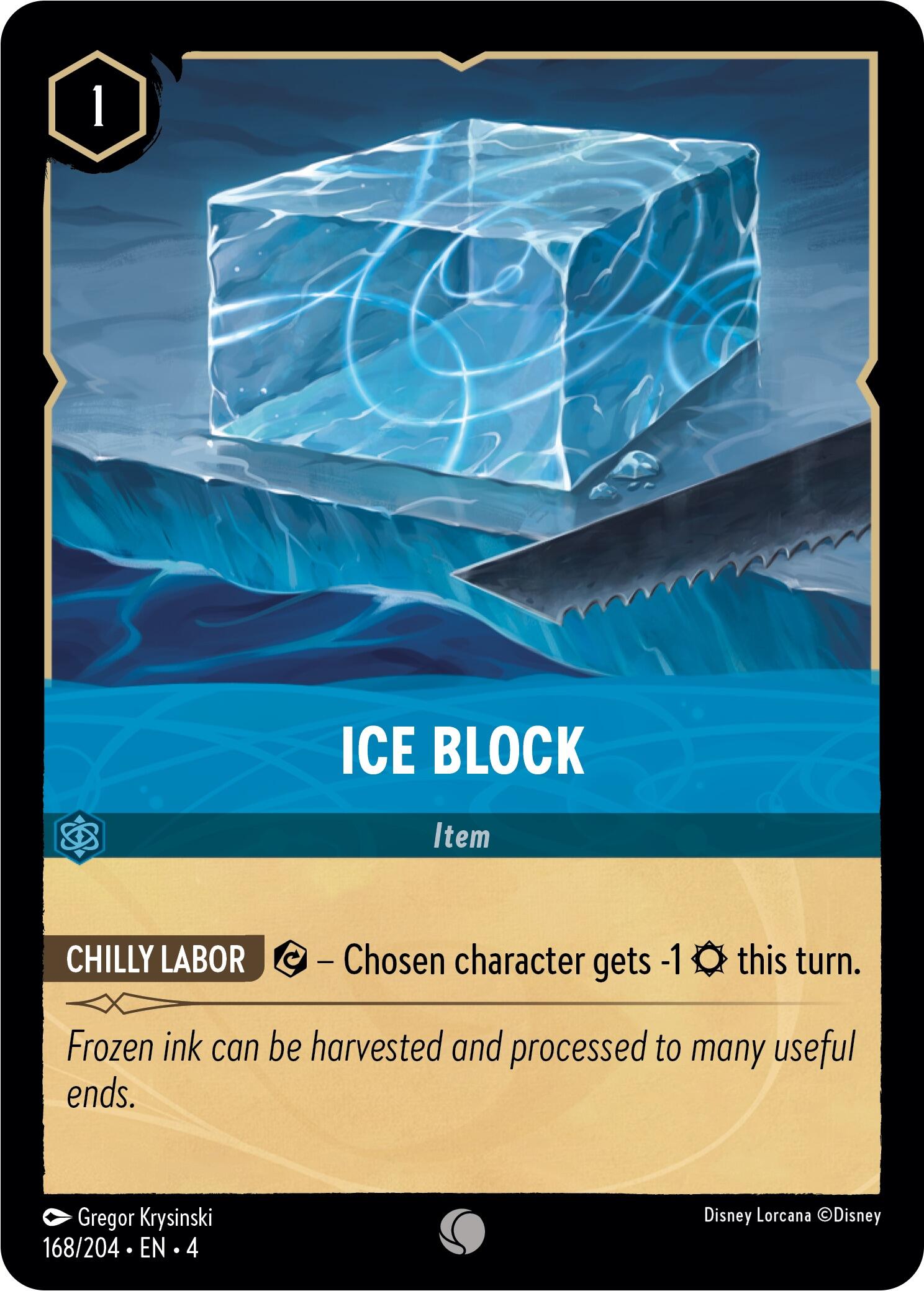 Ice Block (168/204) [Ursula's Return] | Game Master's Emporium (The New GME)