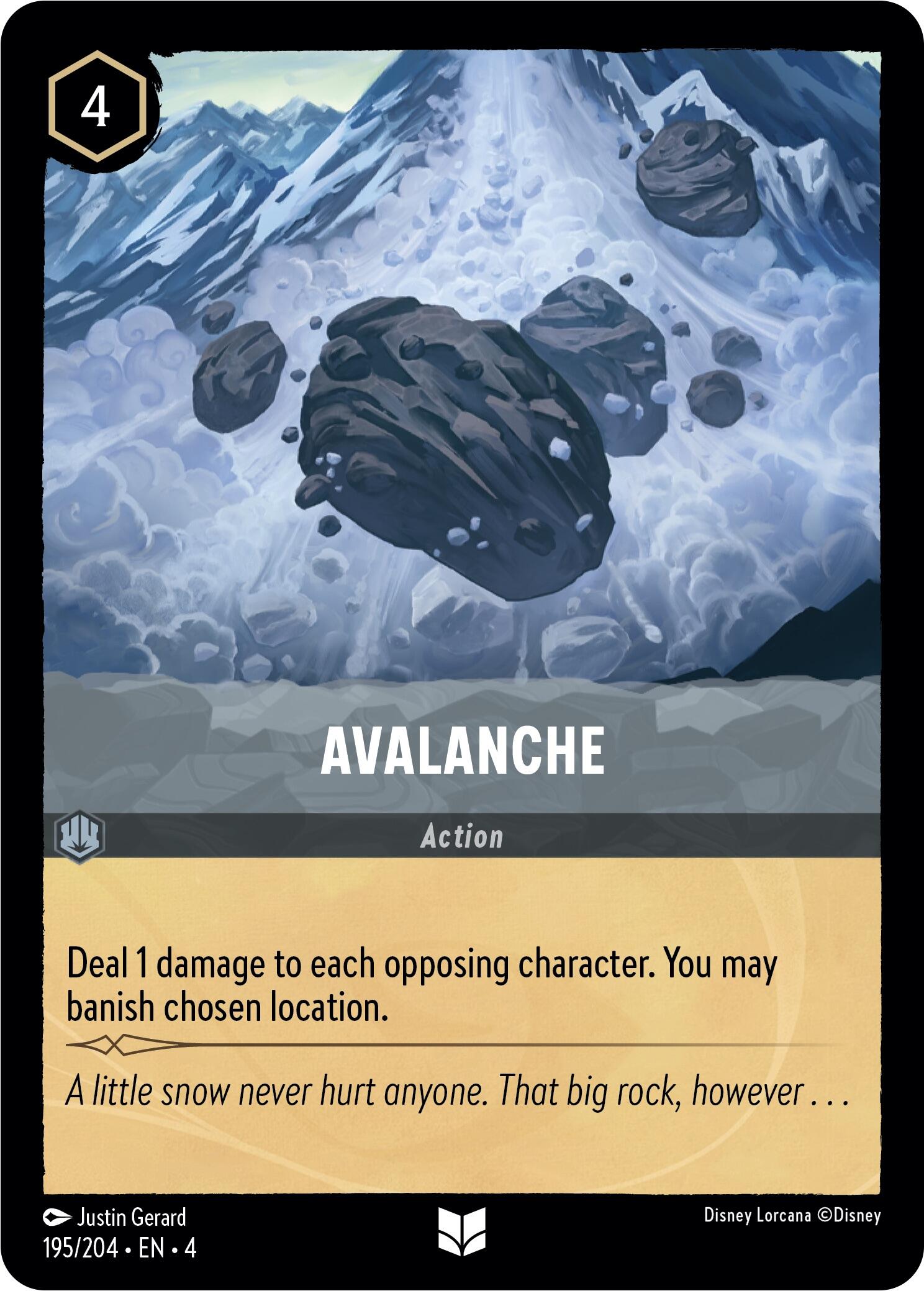 Avalanche (195/204) [Ursula's Return] | Game Master's Emporium (The New GME)