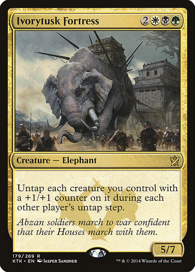 Ivorytusk Fortress [Khans of Tarkir] | Game Master's Emporium (The New GME)