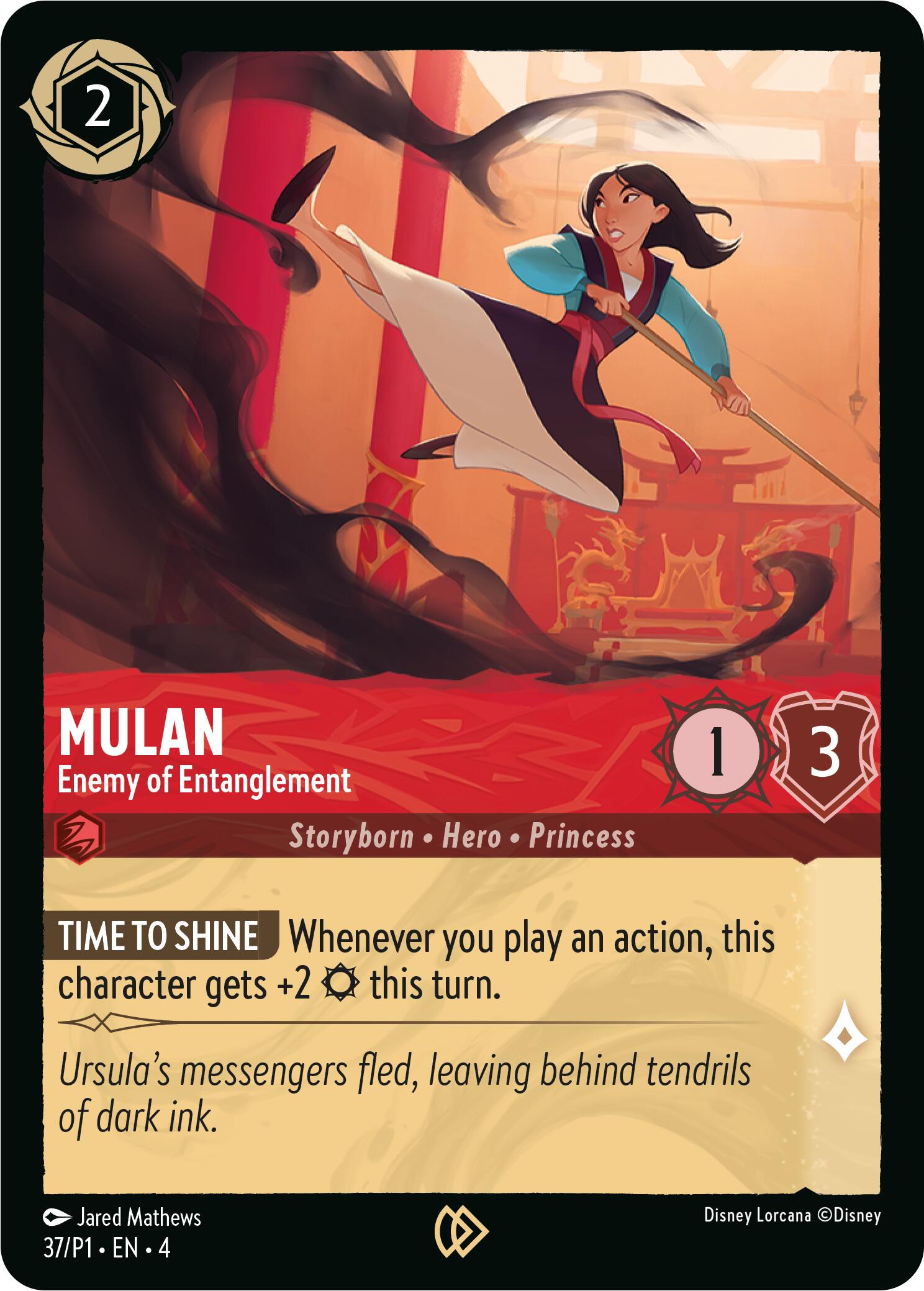 Mulan - Enemy of Entanglement (37) [Promo Cards] | Game Master's Emporium (The New GME)
