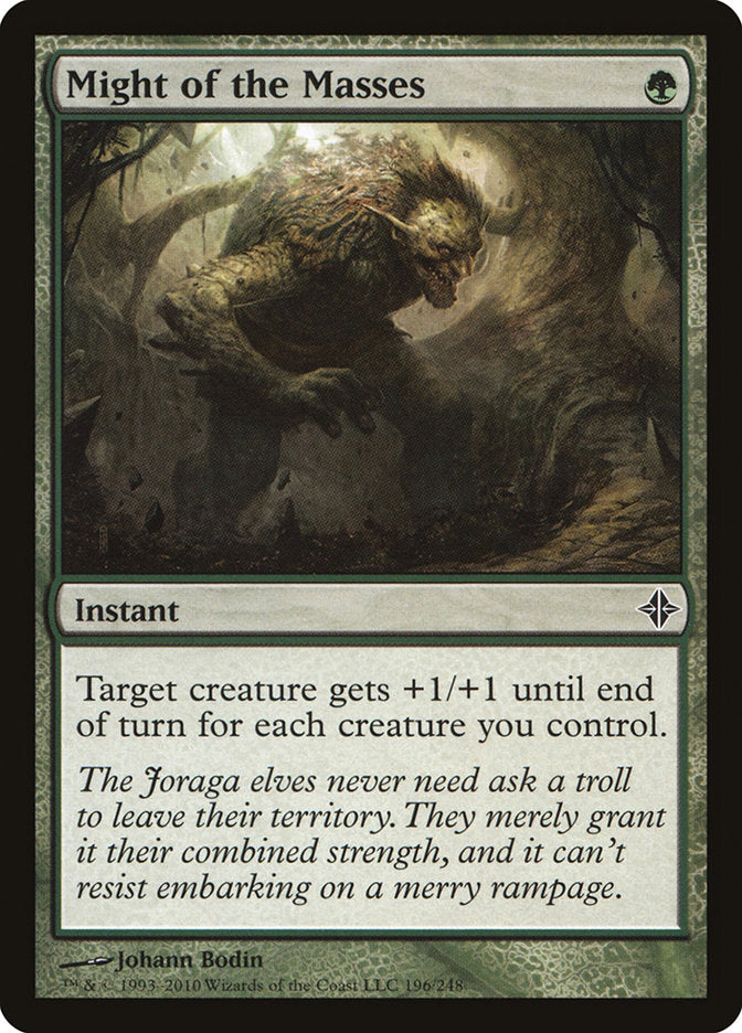 Might of the Masses [Rise of the Eldrazi] | Game Master's Emporium (The New GME)