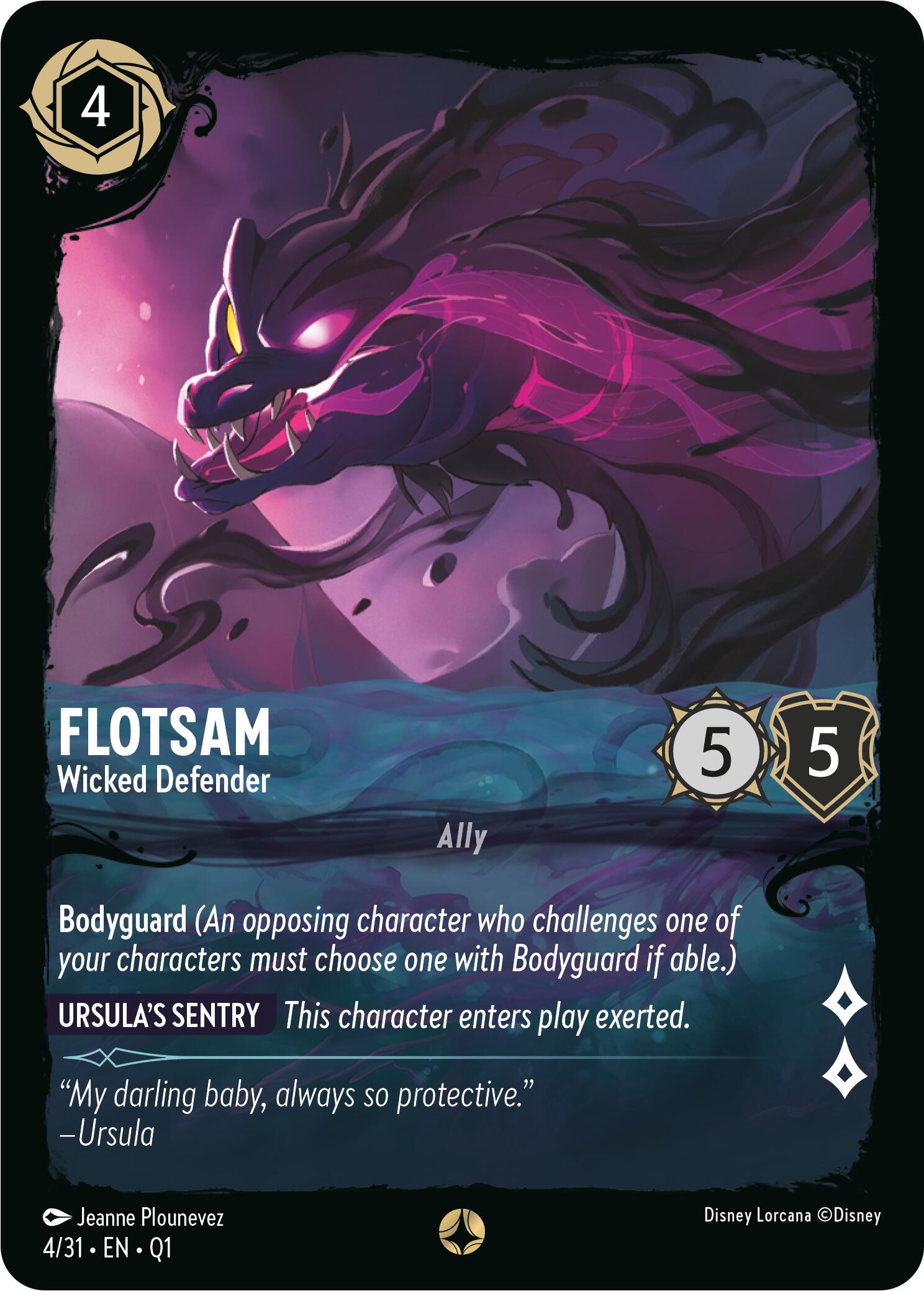Flotsam - Wicked Defender (4/31) [Illumineer's Quest: Deep Trouble] | Game Master's Emporium (The New GME)