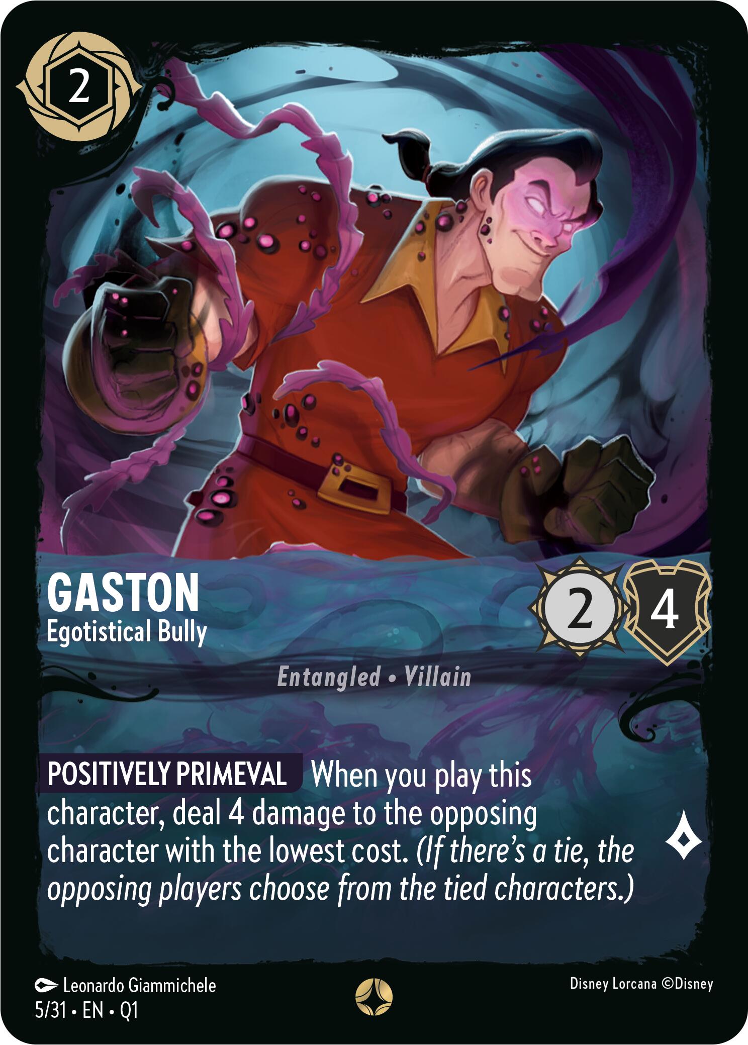 Gaston - Egotistical Bully (5/31) [Illumineer's Quest: Deep Trouble] | Game Master's Emporium (The New GME)