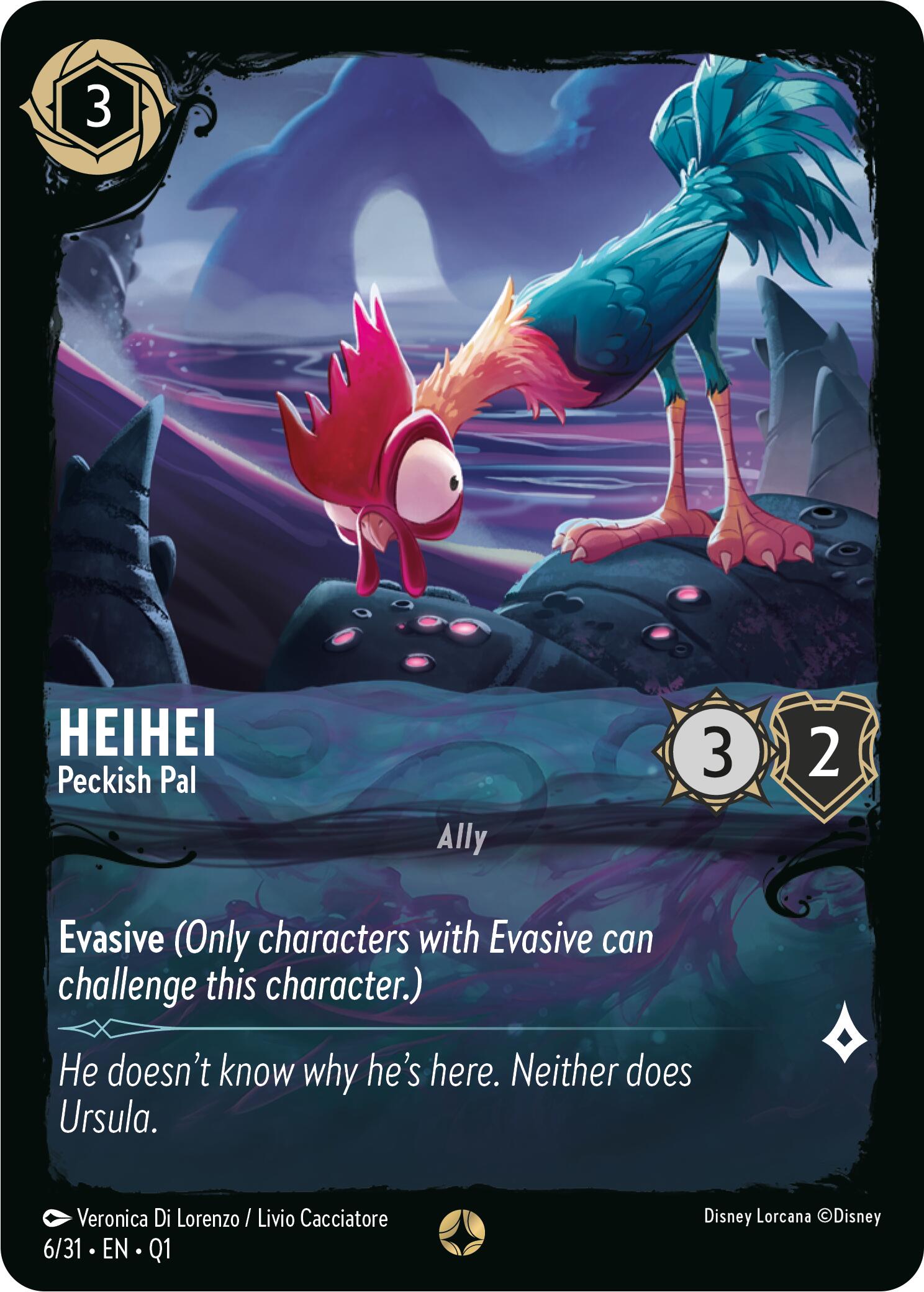 HeiHei - Peckish Pal (6/31) [Illumineer's Quest: Deep Trouble] | Game Master's Emporium (The New GME)