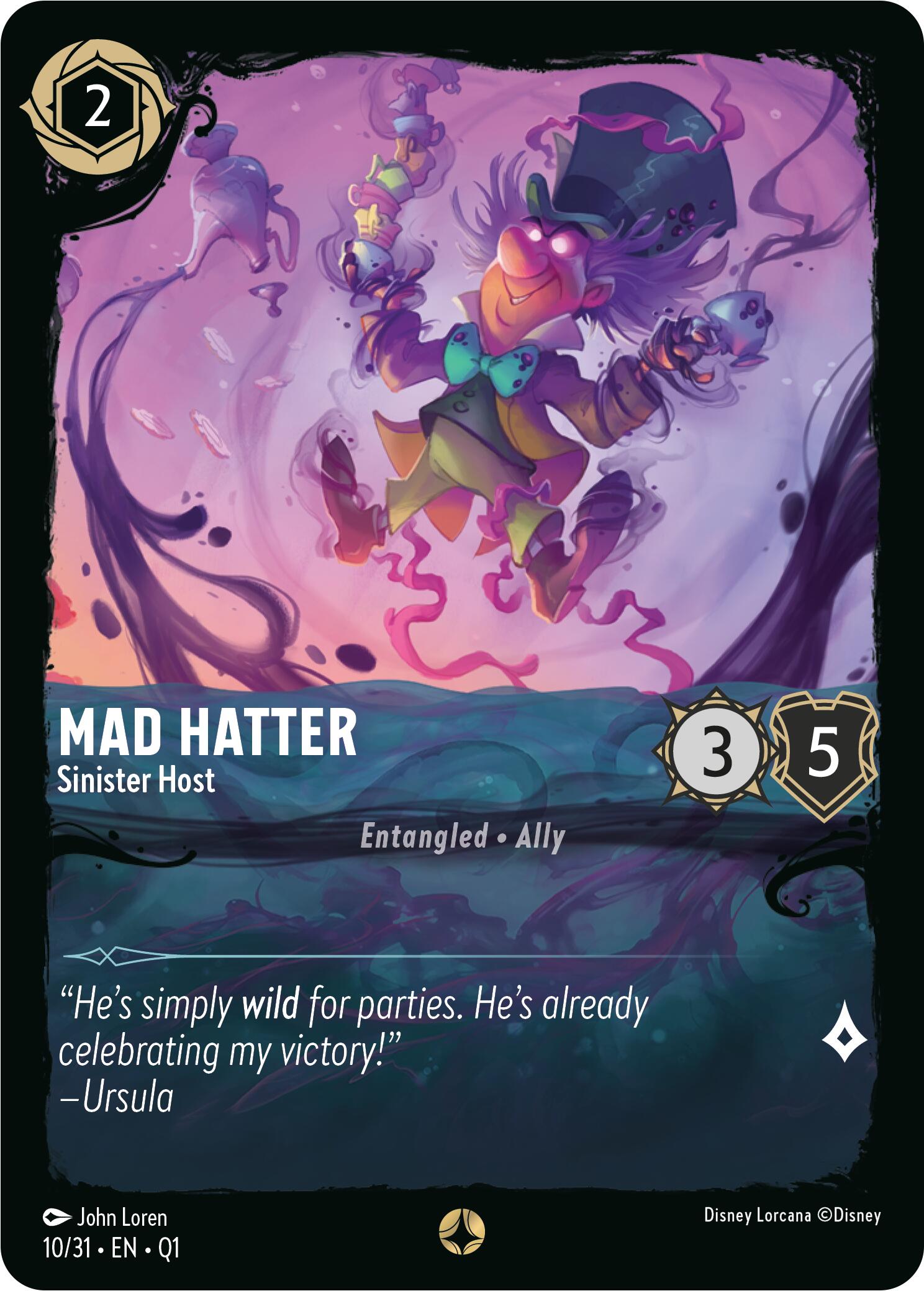 Mad Hatter - Sinister Host (10/31) [Illumineer's Quest: Deep Trouble] | Game Master's Emporium (The New GME)