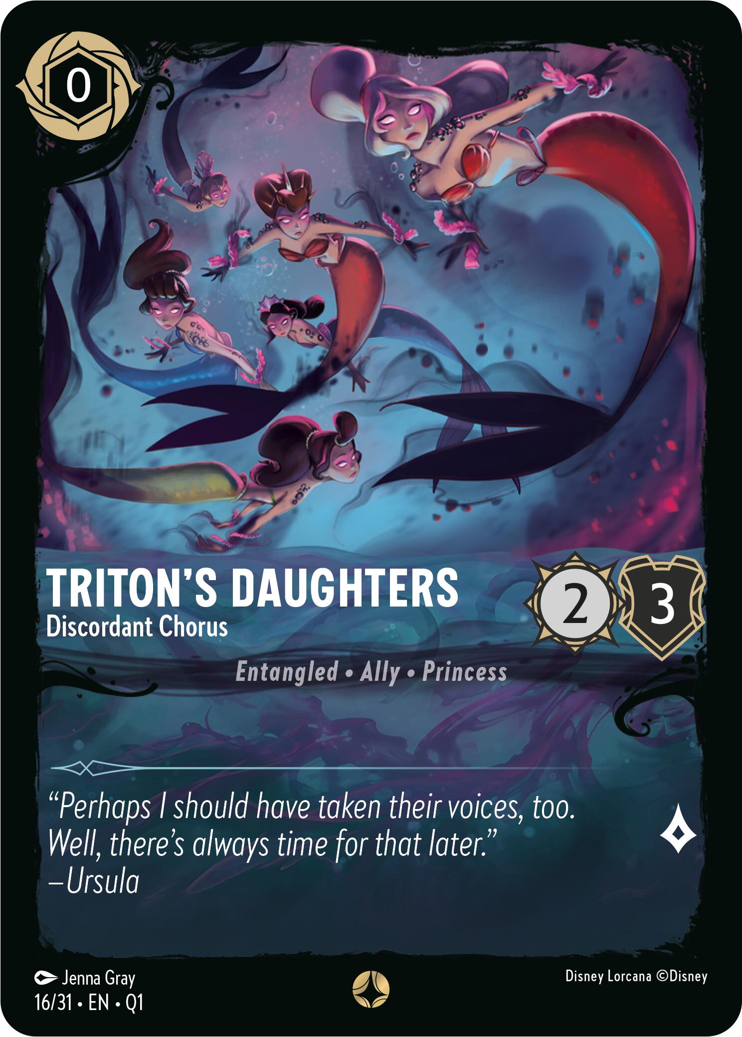 Triton's Daughters - Discordant Chorus (16/31) [Illumineer's Quest: Deep Trouble] | Game Master's Emporium (The New GME)