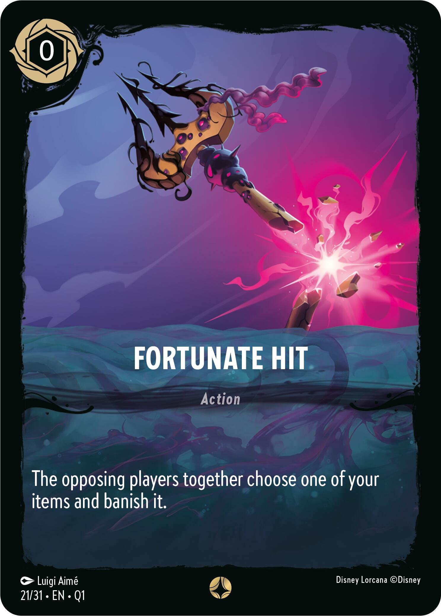 Fortunate Hit (21/31) [Illumineer's Quest: Deep Trouble] | Game Master's Emporium (The New GME)