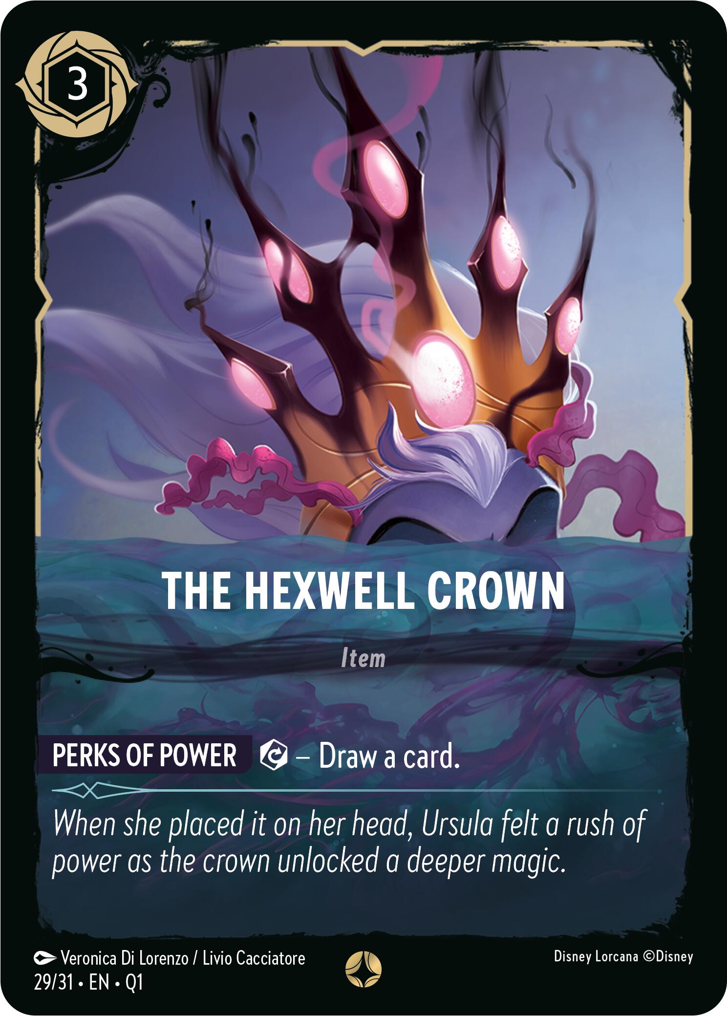 The Hexwell Crown (29/31) [Illumineer's Quest: Deep Trouble] | Game Master's Emporium (The New GME)