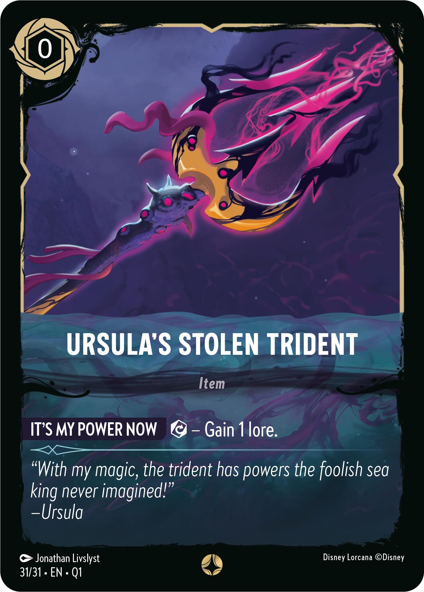Ursula's Stolen Trident (31/31) [Illumineer's Quest: Deep Trouble] | Game Master's Emporium (The New GME)