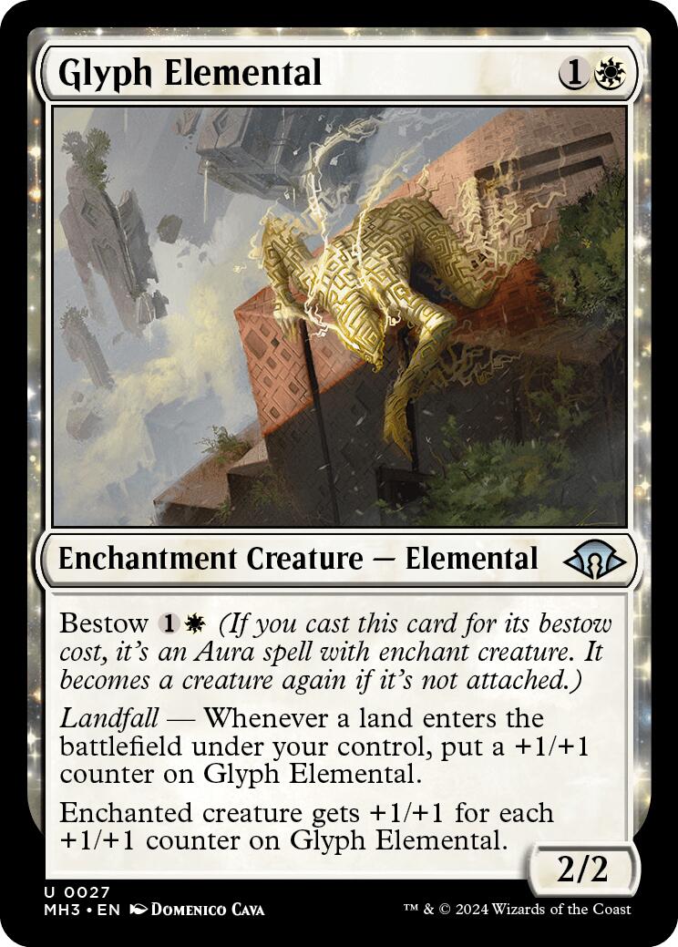 Glyph Elemental [Modern Horizons 3] | Game Master's Emporium (The New GME)